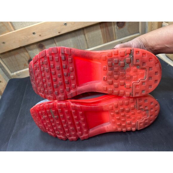 Nike Wmns Air Max 2015 Grey Lava Running Shoes Size 8 Gray & Red - Picture 9 of 10